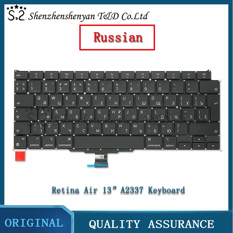 

Клавиатура для ноутбука A2337 с русской раскладкой, клавиатура для Macbook Pro Retina air 13,3, клавиатура для ноутбука M1, EMC 3598, 2020 года