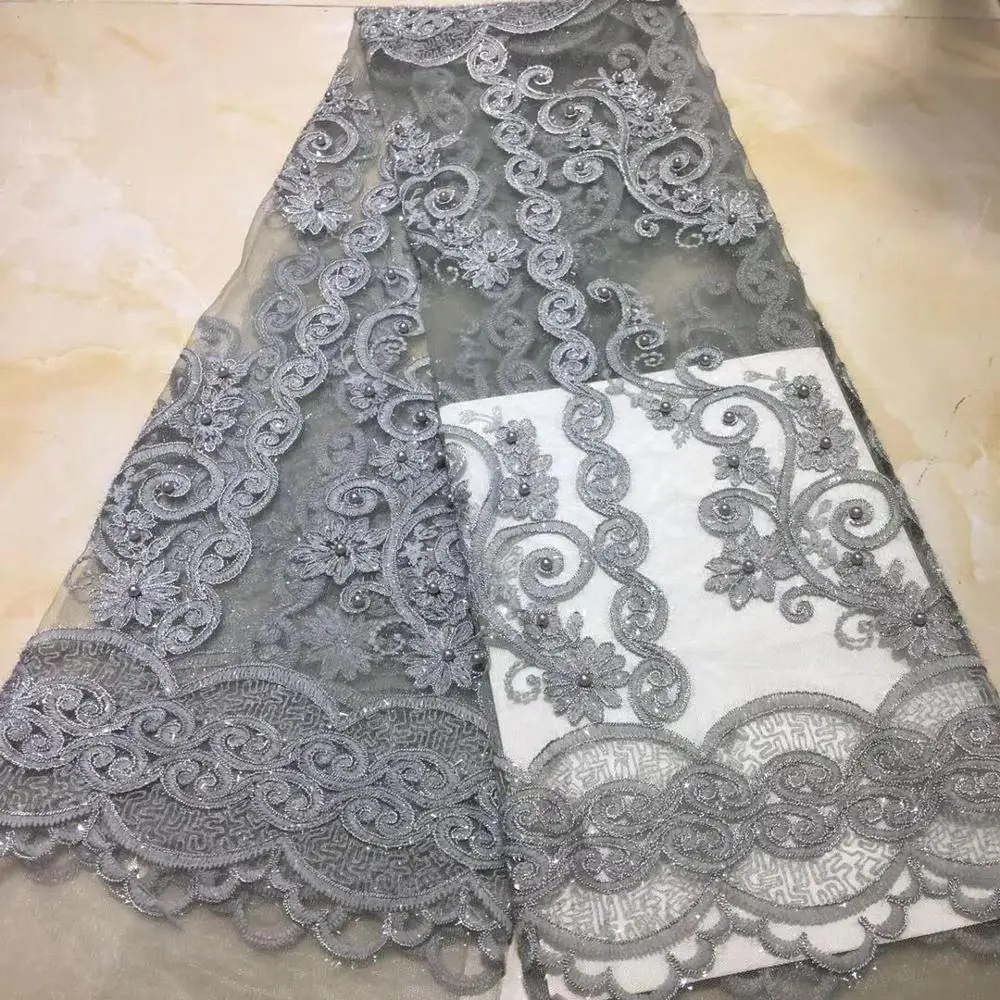 2019New камень в виде бисера Кружева Африканский Изумрудный Персиковое кружево