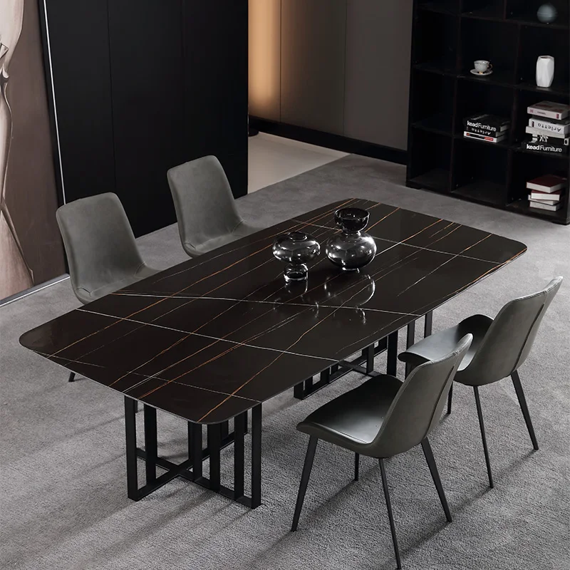 Супер Современный итальянский стиль обеденный стол заводская цена роскошный