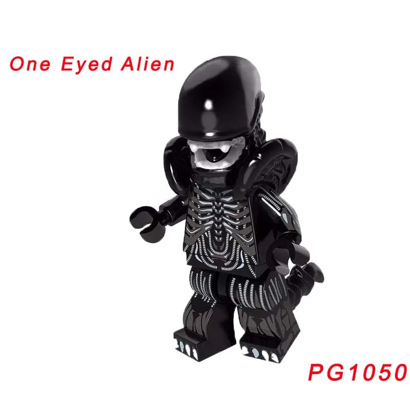 pg1050 Одиночная инопланетянин Хищник мазинкайзер мазингер Z Eva Masked Rider Baltan Seijin Kamen Action Ultraman строительные блоки игрушки - Цвет: pg1050