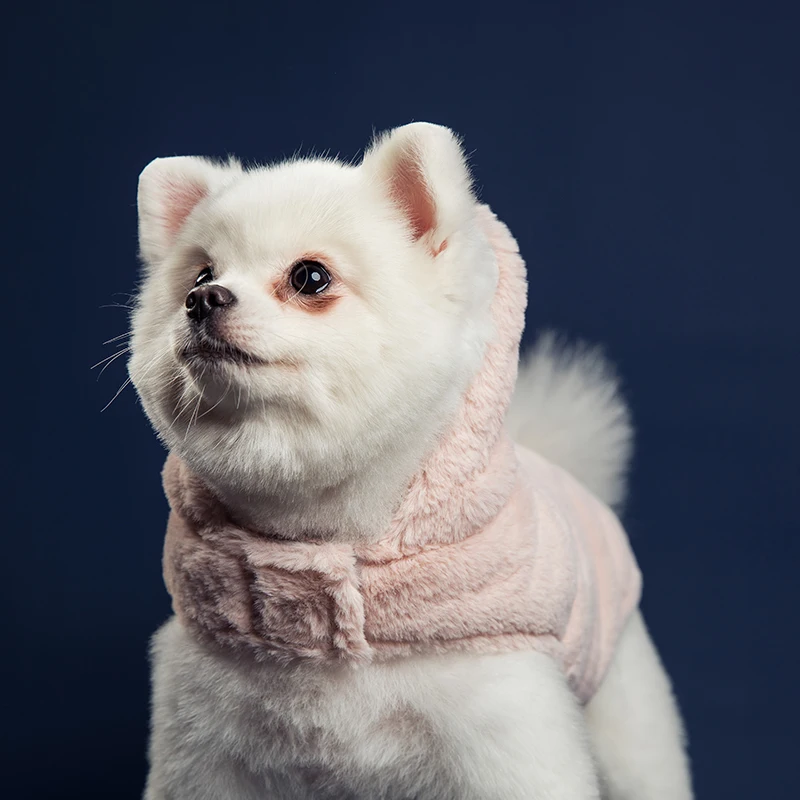 UFBemo роскошное пальто для собак зимняя одежда теплая куртка питомцев костюм фурри