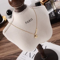 yun ruo rose gold color cute smiling face pendant necklace woman 316 l titanium steel jewelry birthday gift not change color