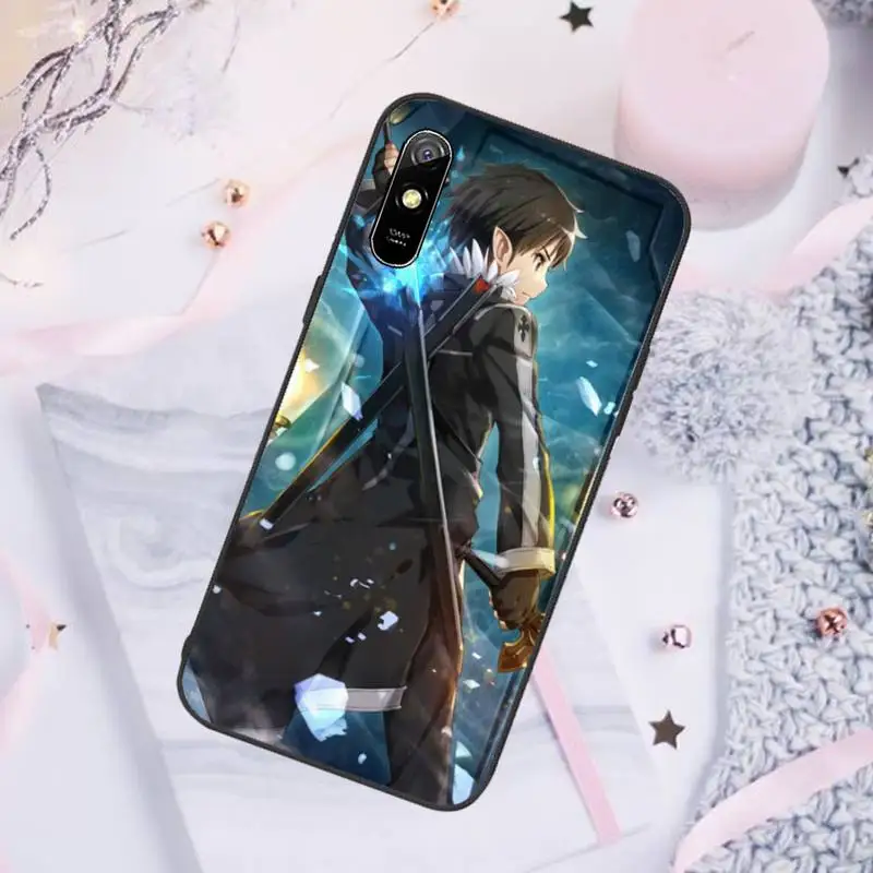 

Sword Art Online SAO Phone Case For Xiaomi Redmi note 7 8 9 pro 8T 9A 9S Mi Note 10 Lite pro