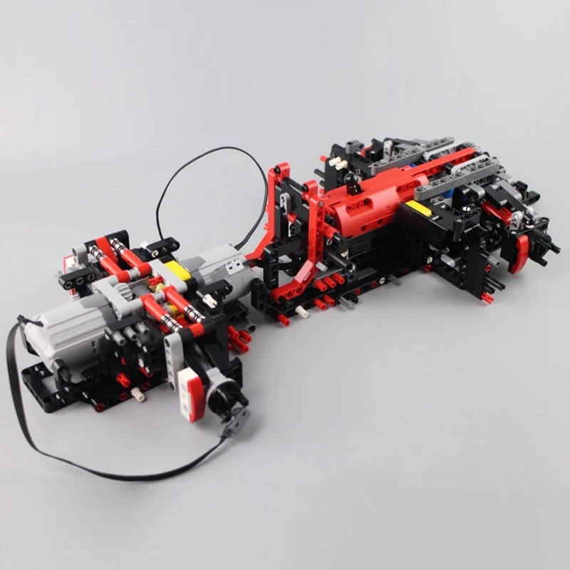Technic 13079 приложение RC автомобиль MOC-10559 Veneno Roadster с функцией двигателя строительные блоки кирпичики игрушки подарок для детей