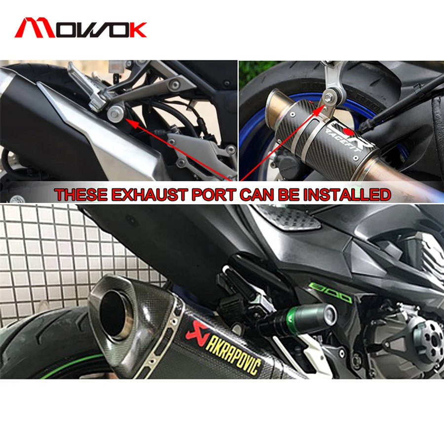 Новые 2 шт. CNC выхлопные слайдеры аварийные колодки для Kawasaki Z1000 2007 2020 2019 2012 2013 2014 2015