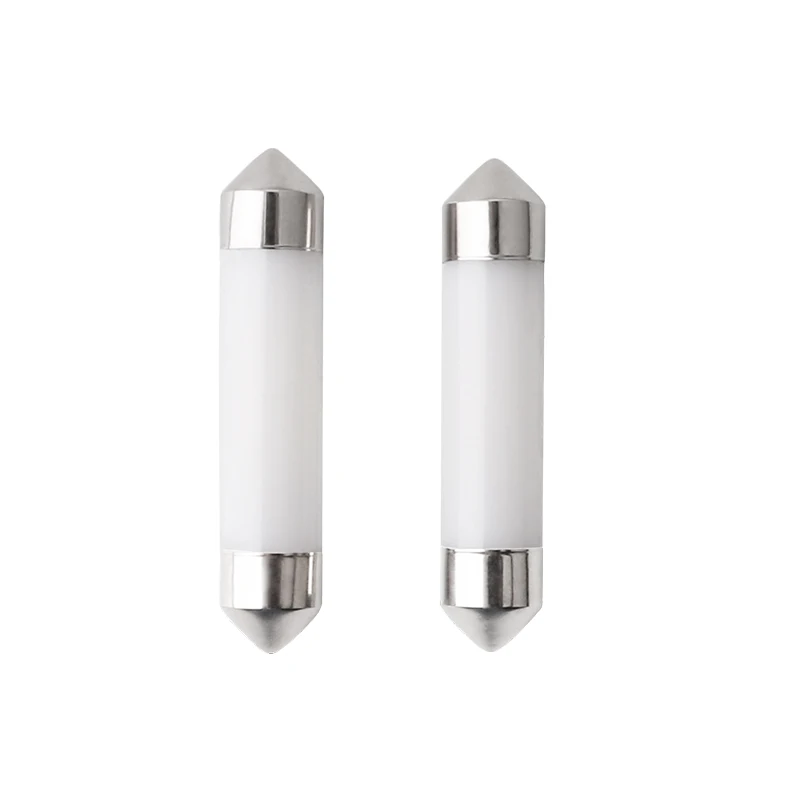 1x31 мм 36 39 42 C10W C5W Festoon COB Светодиодная лампа для салона автомобиля чтения