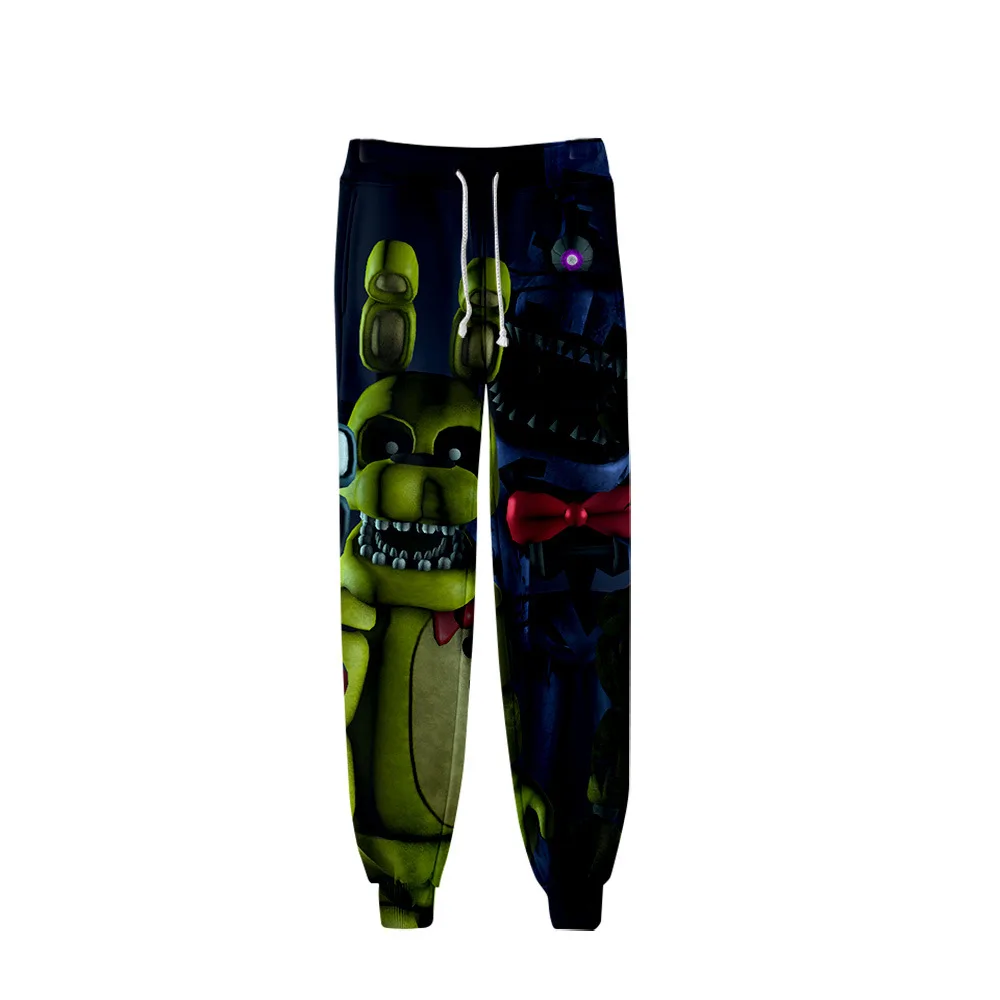 

Five Nights At Freddy's 3D Printed Sweatpants Fashion Casual Jogger Pants Streetwear HIp Hop Slim Kpop Men/Women Funny Trousers