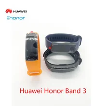Original Huawei Honor Band 3 Smart Wristband Swimmable 5ATM Touchpad Continuous Heart Rate Monitor Message For Android iOS