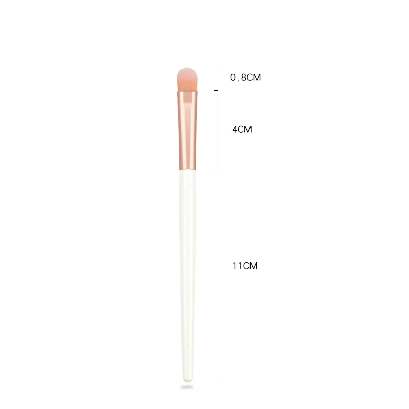 Wholesale 100pcs Concealer Brush Eyeshadow brush - Flat Makeup Brushes for Full Coverage Eyeshadow Brush Drop Shipping