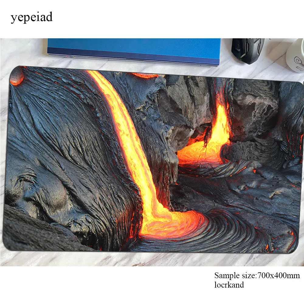 Volcanoes mouse pad gamer 700x400x3mm Popular gaming mousepad notebook pc accessories best seller laptop padmouse ergonomic mat