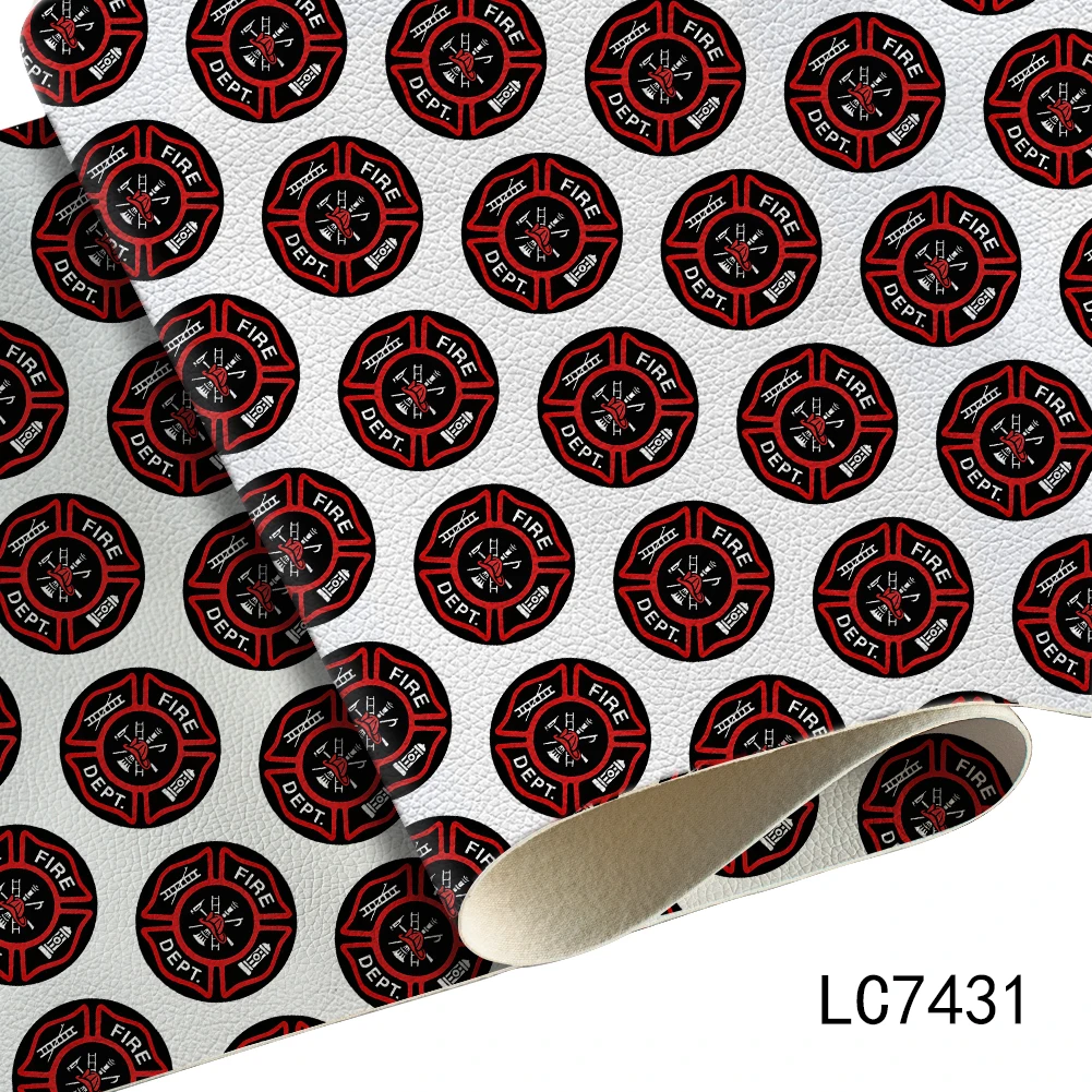 

Army logo representing meritorious service Painted Lychee Pattern Synthetic Leather A4 22*30CM Sewing Bag Decoration