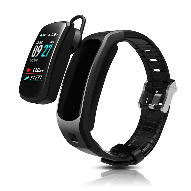 2020 M5 Смарт-часы для вождения с Bluetooth наушниками 2 в 1 напоминание о телефонных