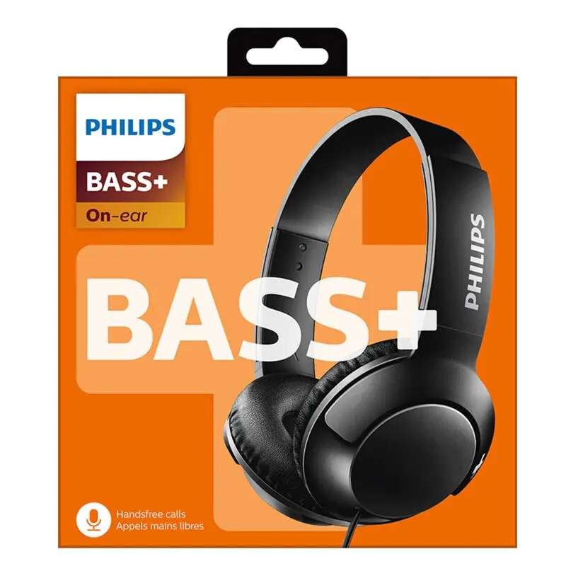 Профессиональные басовые наушники Philips SHL3075 с проводным управлением, ремень шума, стиль для Samsung Galaxy S8/S9/S9 Plus