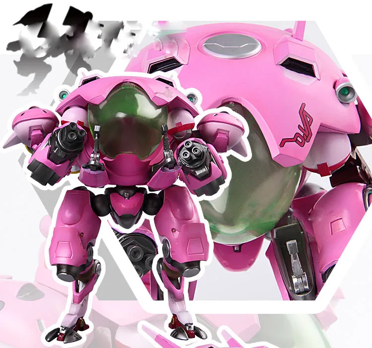 Экшн-фигурка из ПВХ 23 см фигура OW DVA and mecha коллекционная игрушка-трассировщик |