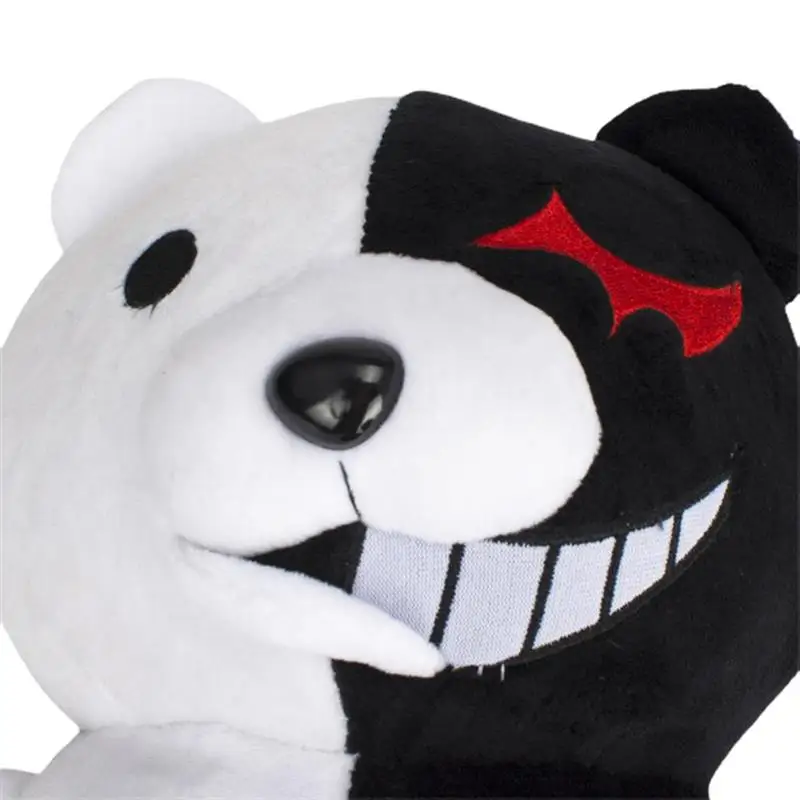 Новинка Монокума из Супер данганронпа 2 черно-белый медведь плюшевая игрушка
