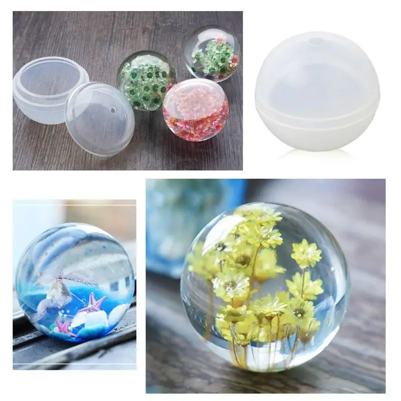 

19 Pack Large Resin Silicone Molds Kit Cube Pyramid Sphere Diamond Resin Casting Molds With Silicone Measuring Cups Tool