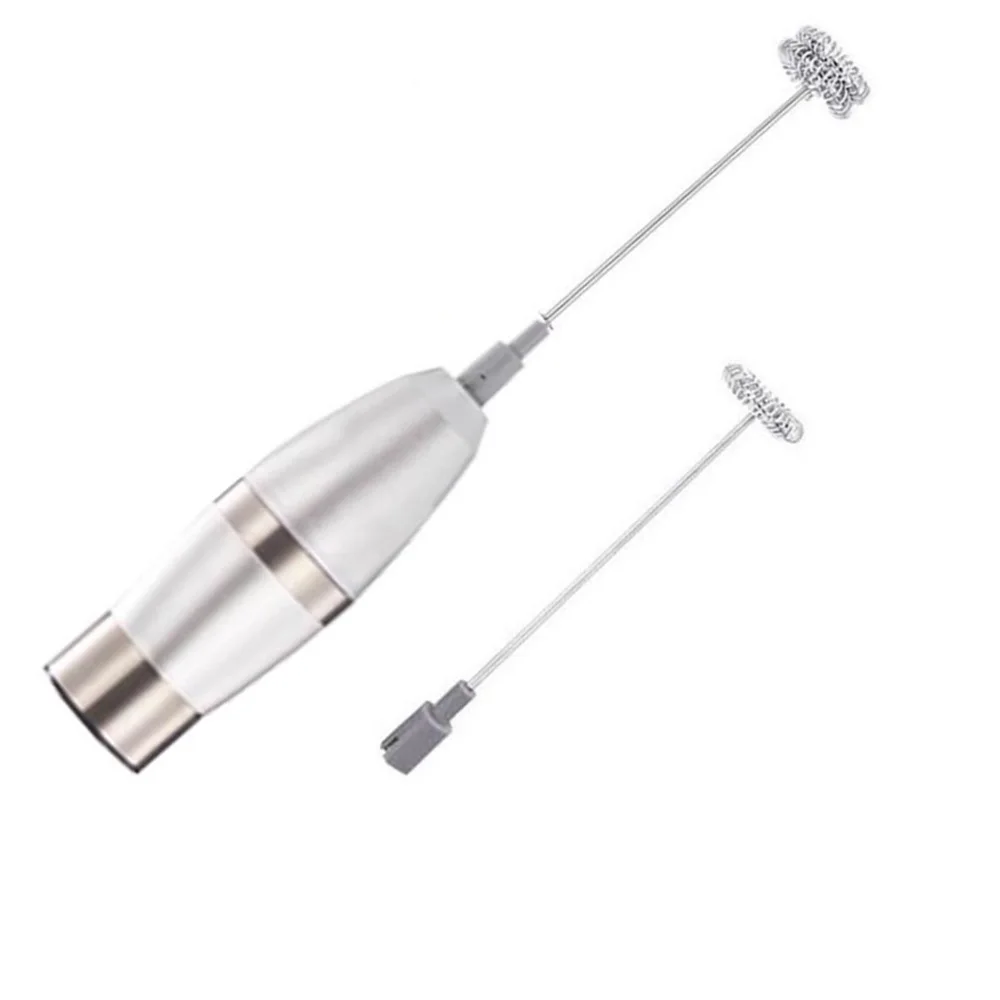 

Mini Electric Milk Frother Drink Foamer Whisk Mixer Stirrer Butter Milk Coffee Egg Beater Durable And Practical Operate Simple