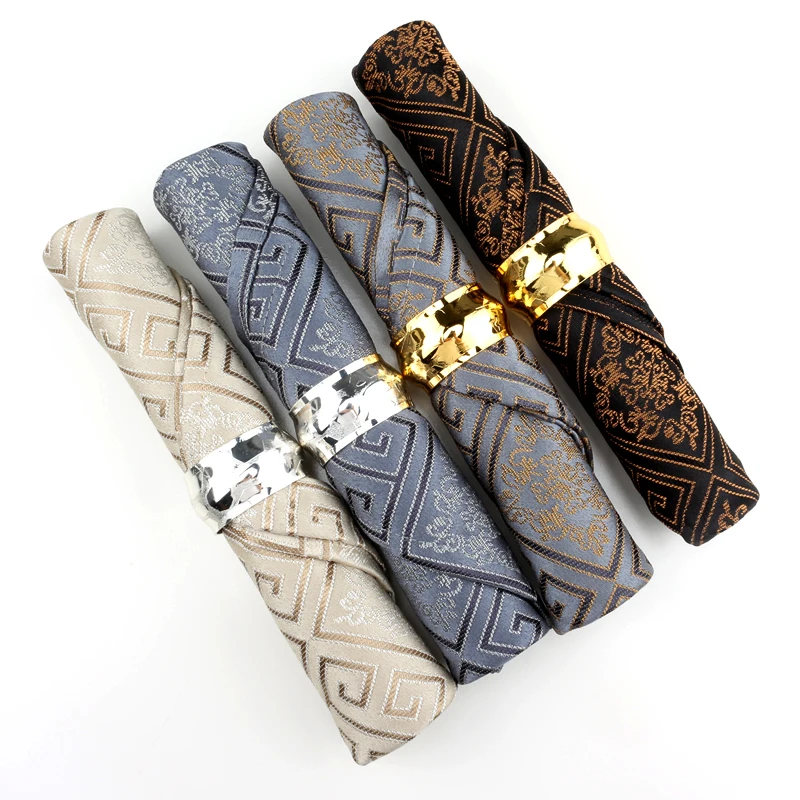 Тканевые обеденные салфетки Harting жаккардовые мягкие кухонные столы из хлопка и