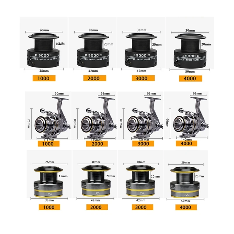 

Baitcasting Reel Ultralight Casting Reel Smooth Metal Fishing Reel with Deep or Shallow Double Spool for Bass Fishing