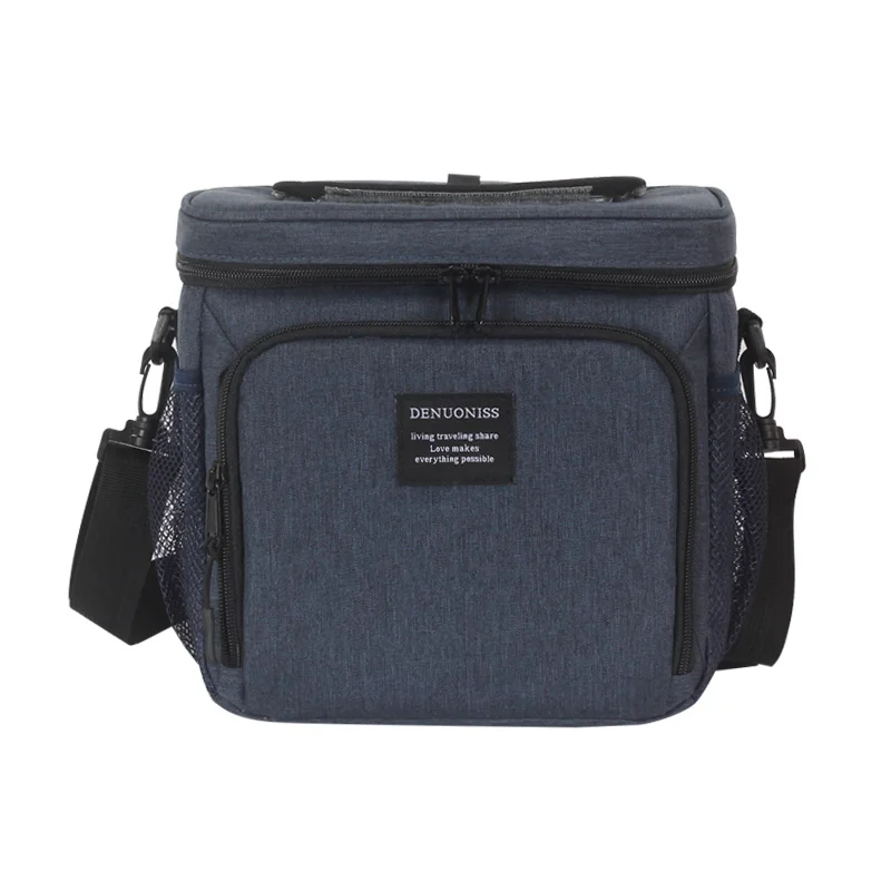 LH050 Blue DENUONISS 20L терморюкзак водонепроницаемый утолщенная сумка-холодильник большая изолированная сумка на плечо рюкзак-холодильник для пикника - Цвет: LH050 Blue