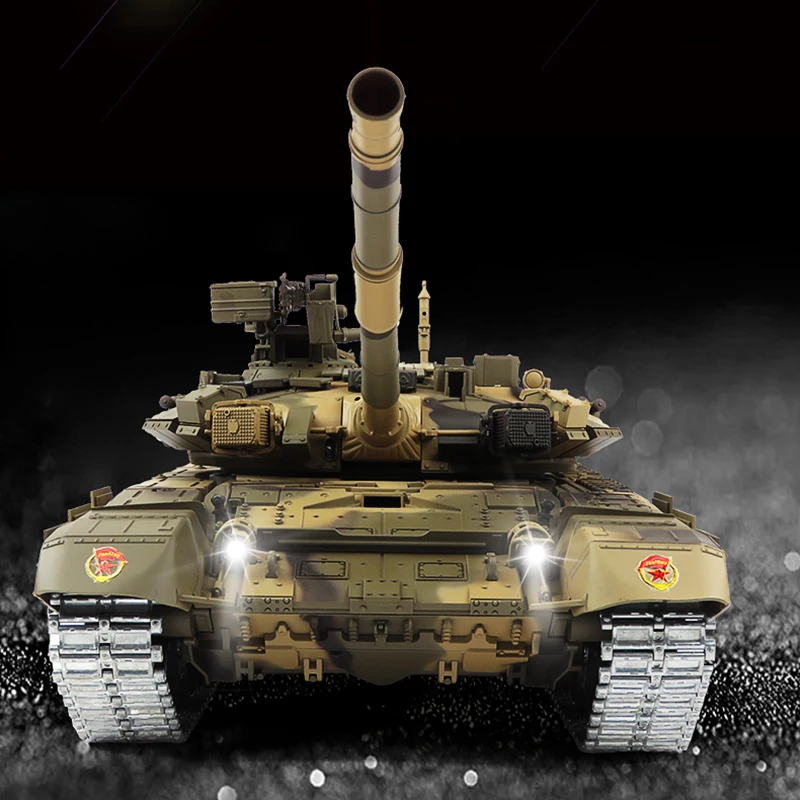 Модель радиоуправляемого танка тигра T90 обновленная версия 1:16 модель боевой танк