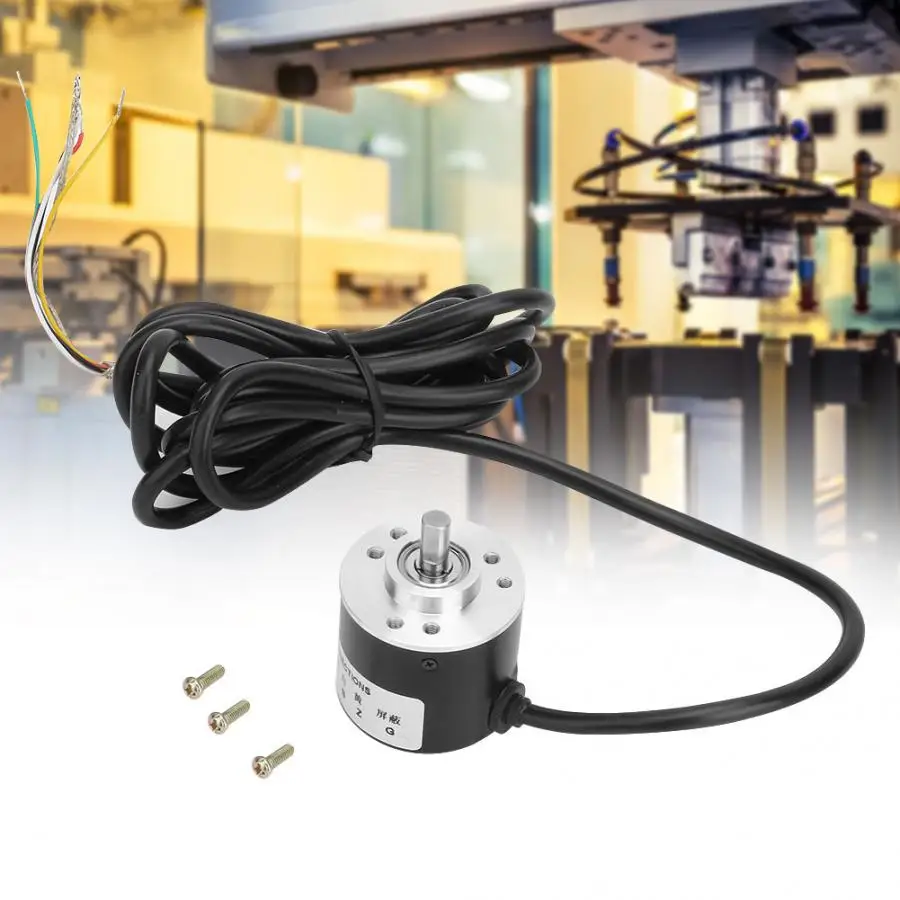 Роторный кодировщик универсальный двухфазный 5 26 в выход с открытым коллектором 6