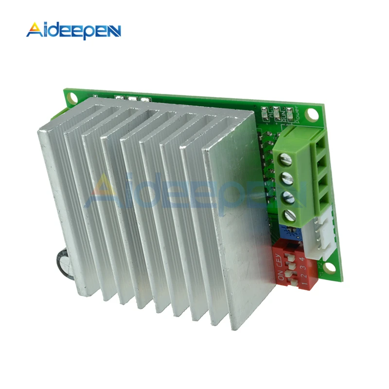 DC 10 V-45 V 4.5A TB6600 CNC одноосный Драйвер шагового двигателя плата контроллера с защитой от короткого замыкания