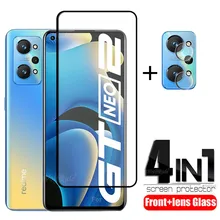 4-in-1 For OPPO Realme GT Neo 2 Glass For Realme GT Neo 2 Tempered Glass Full HD Screen Protector For Realme GT Neo 2 Lens Film