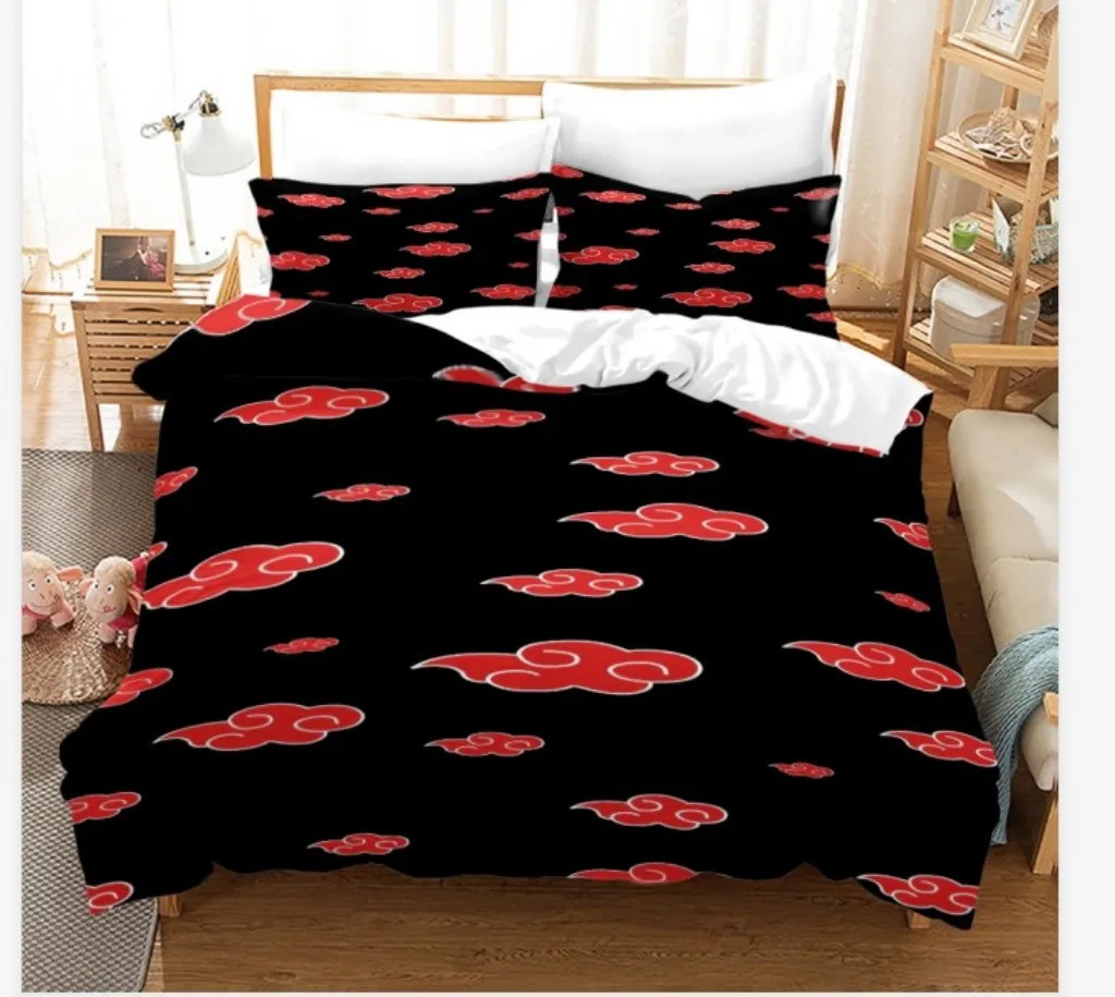 

Japanese Anime Bedding Set 3D Cartoon Kids Duvet Cover Sets Comforter Bed Linen Twin Queen King Single Size Dropshipping Gift