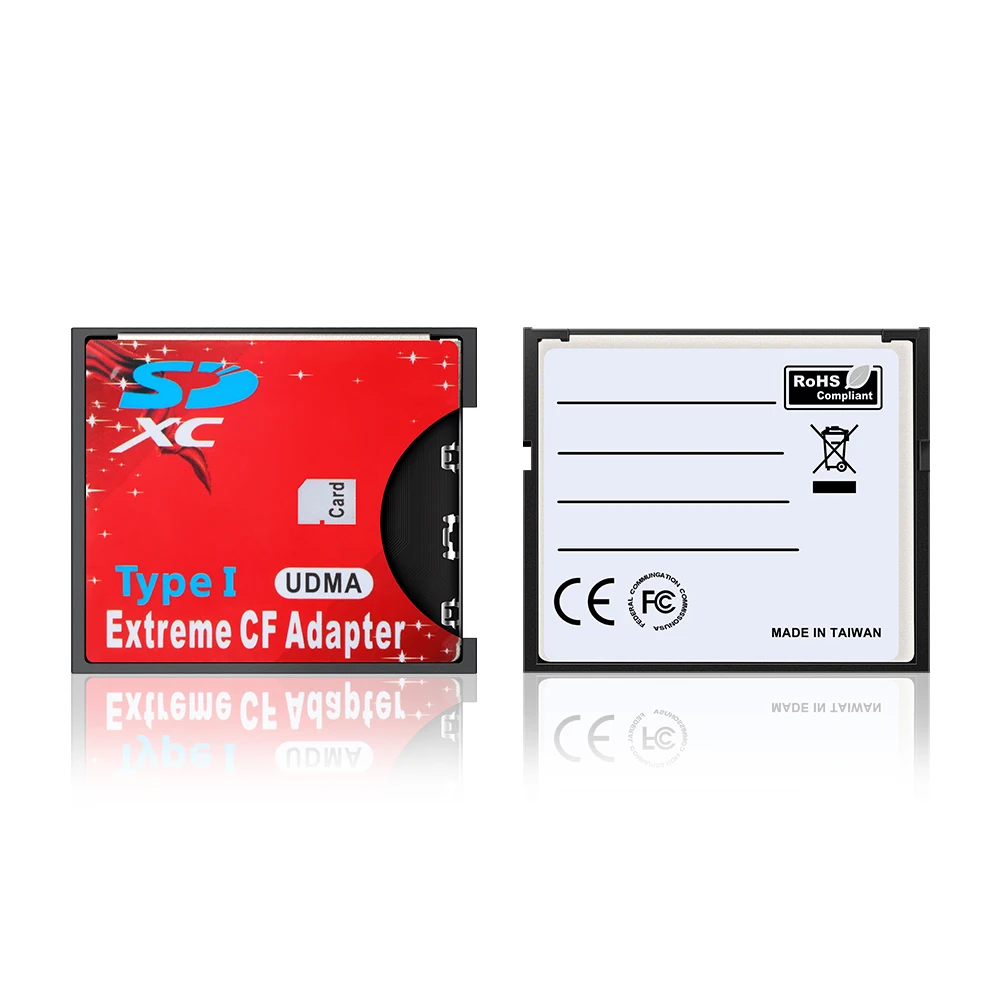Устройство для чтения карт памяти Micro SD TF/CF/SD Rocketek адаптер MicroSD SDHC в компактную