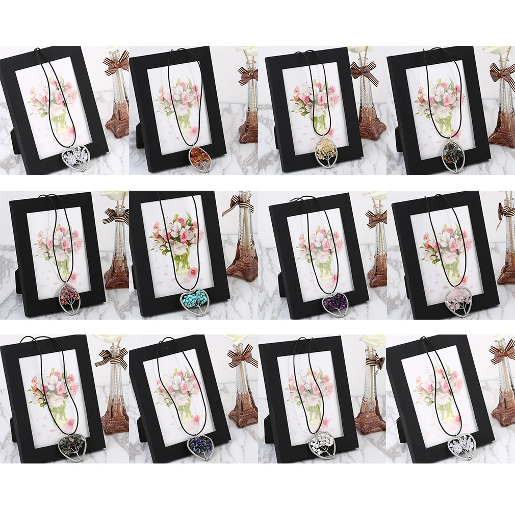 Модное женское сердце/овальный опал/разные камни подвеска Очаровательное