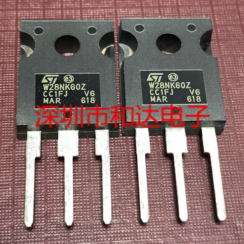 

5pcs W28NK60Z STW28NK60Z TO-247