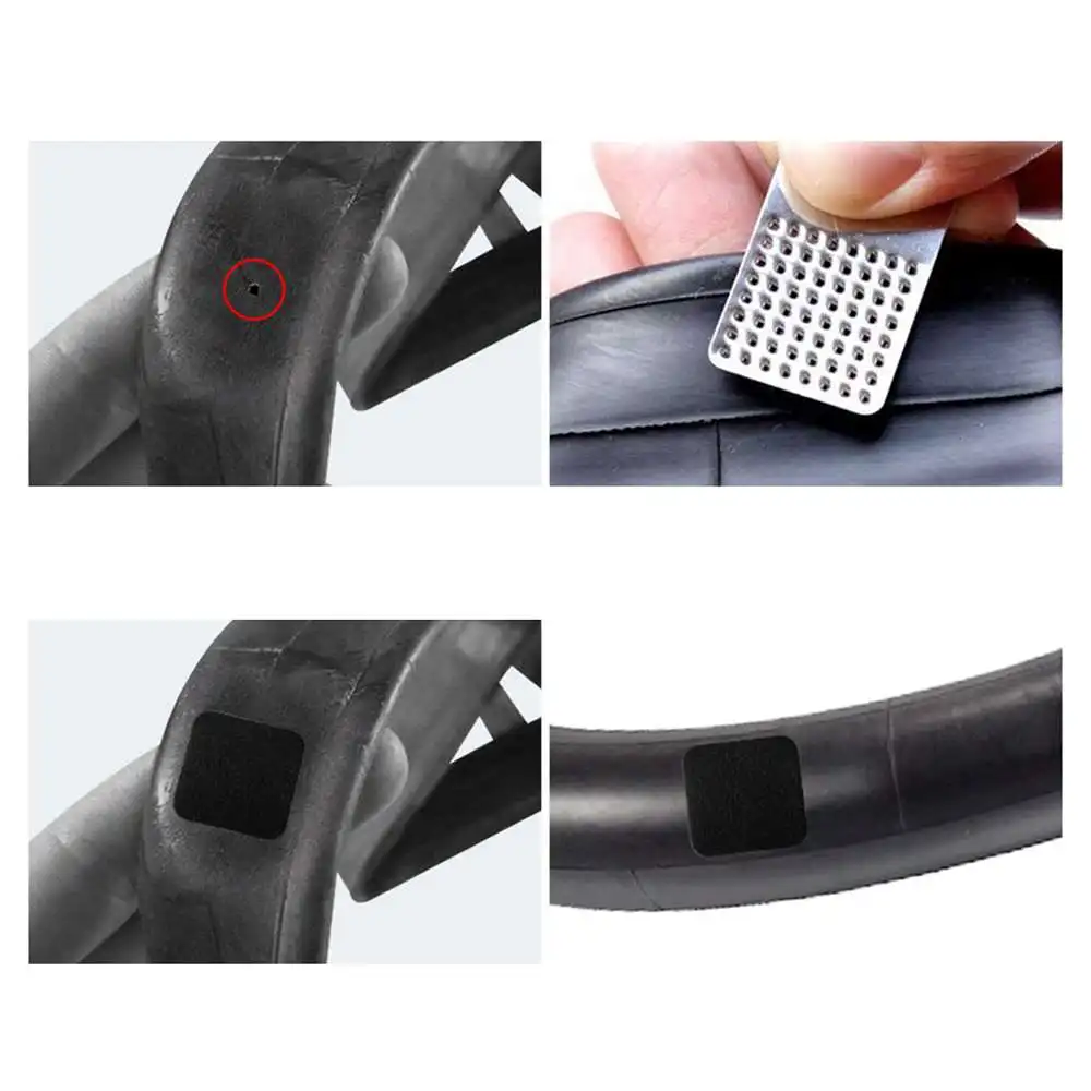 30 шт для велосипедных шин ремонтная заплата самоклеющиеся патч комплект с