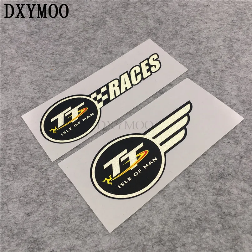 Автомобильные наклейки на мотоцикл виниловые для TT Isle of Man Racing Track GP Racing|Наклейки