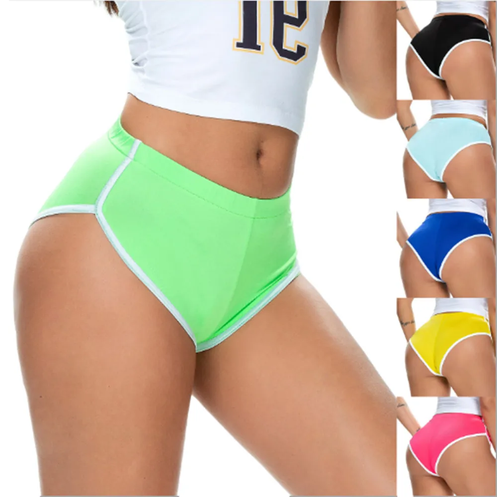 

Women Sexy Candy color stretch shorts feminine sports shorts YF049-#060