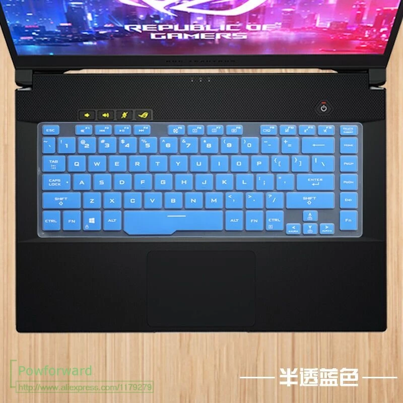 Защитный чехол для клавиатуры ноутбука Asus ROG Zephyrus G15 2020 GA502D GA502DU GA502GU GA502 AMD R7 4800 GA502I
