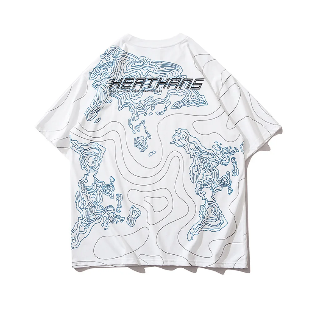 

Harajuku Tees Shirts Creative Print Casual Cotton Tshirts Streetwear Hip Hop Fashion Short Sleeve T-Shirts Hipster Tops