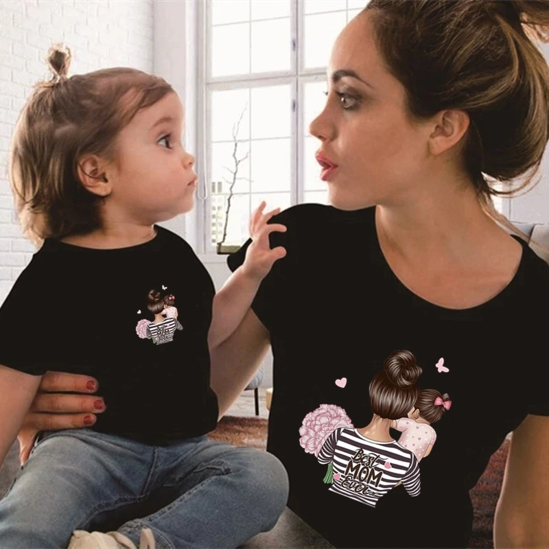 Для мамы и девочек патчи для одежды Термальность стикеры на одежде с помощью