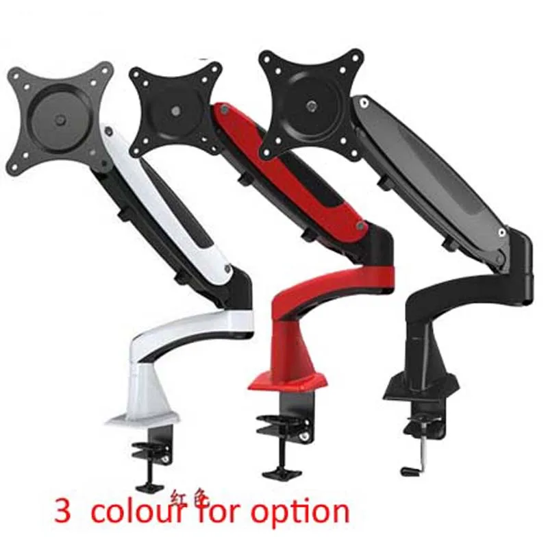 Настольная подставка для монитора 10 27 дюймов с воздушным прессом наклоном и