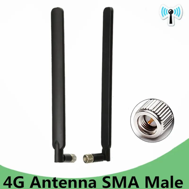Антенна 4G LTE Huawei B593 коннектор SMA антенна черный/белый цвет 2 шт. | Компьютеры и офис