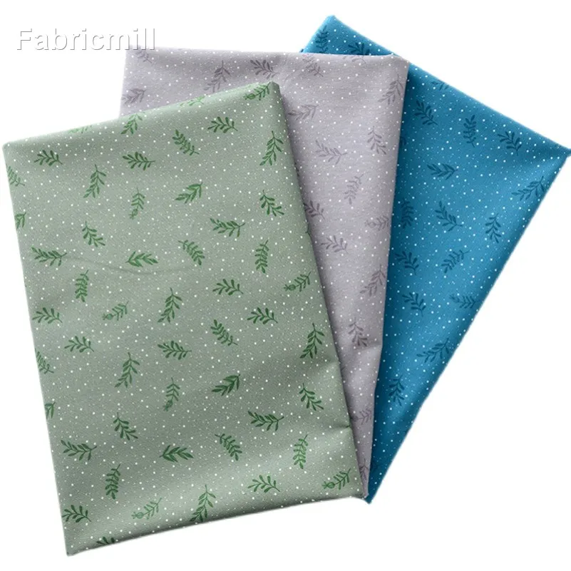 Цветные ветки растений Morandi ручная работа сделай сам лоскутная хлопчатобумажная