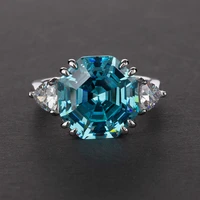 s925 sterling silver ring 1212 mainstone 13 karat gemstonewedding anniversary diamond ring for women