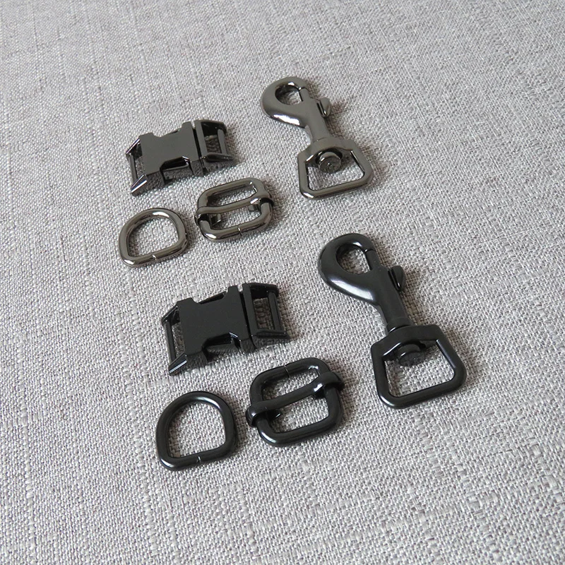 10 комплектов 15 мм тяжелый металлический ремень D ремни слайдер боковая пряжка