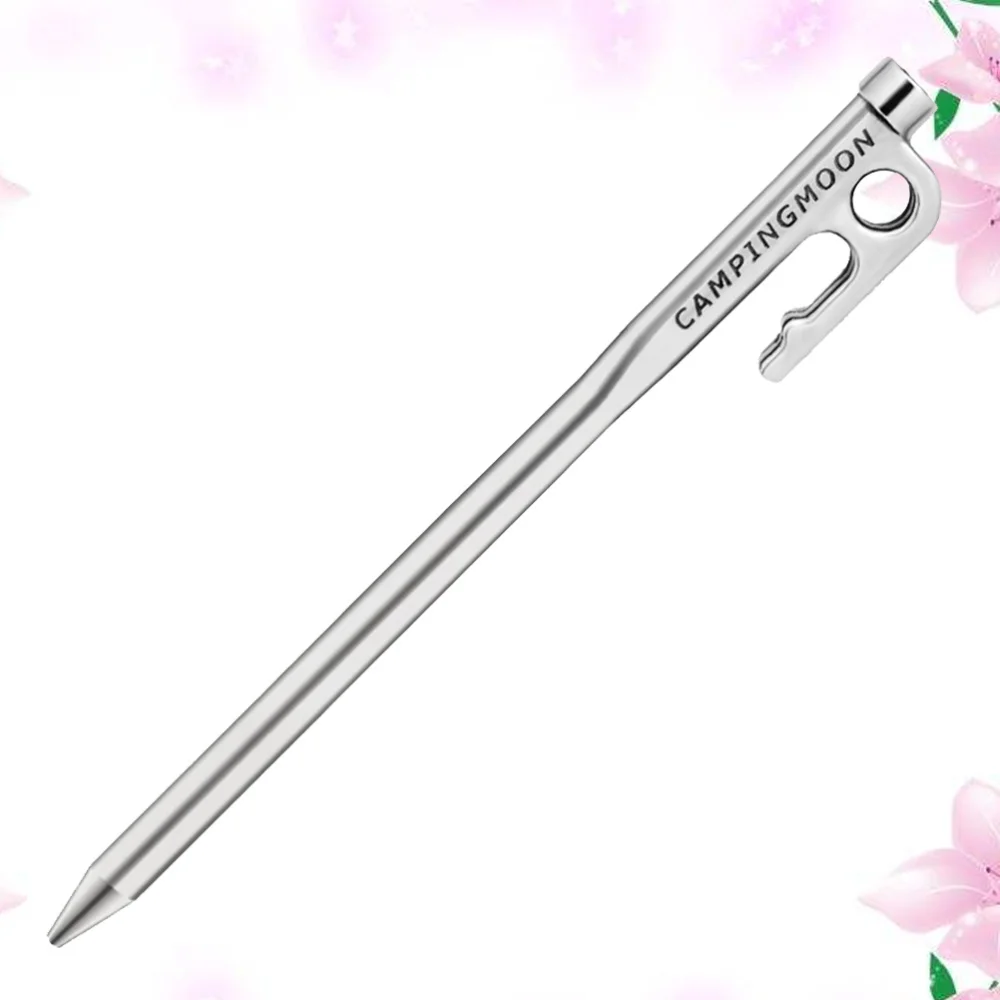

Tent Stake Heavy-Duty Steel Tent Stake Peg for Outdoors Climbing Camping Hiking