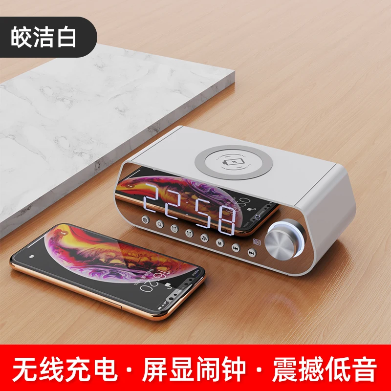 

Bluetooth Led Digital Table Smart Alarm Clock Electronic Radio Electronics Table Alarm Clock Kids Despertador Home Decor BJ50NZ