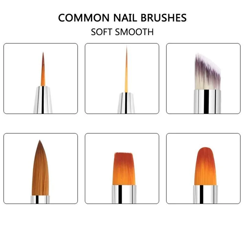 

1pcs Nail Art Carving Phototherapy Pen Gypsophila Powder Combination Pen Painting Pen Smudge Nail Metal Rod Crystal Drawing P8S9