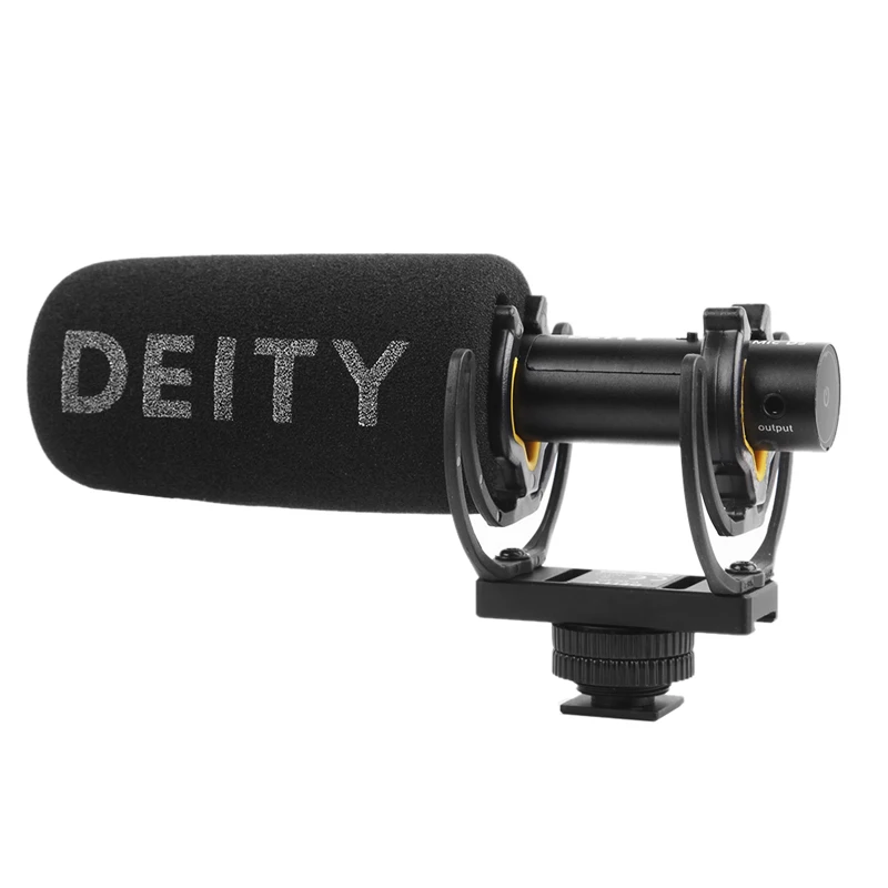 Микрофон Deity V-Mic D3 превосходный звук с низким уровнем шума для DSLR камеры видеокамеры рекордер телефон ноутбук планшет