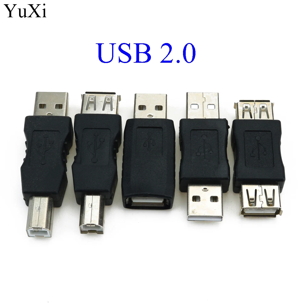 

Адаптер для принтера USB 2,0 A Male & A Female к B Female