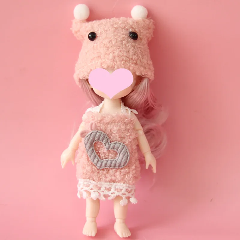 Новинка Одежда для кукол 16 см подходит 1/12 аксессуары модные игрушки платье