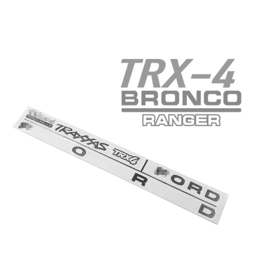 RC автомобильная часть FORD Металлическая Эмблема голова с голотипом для 1:10 TRAXXAS trx-4